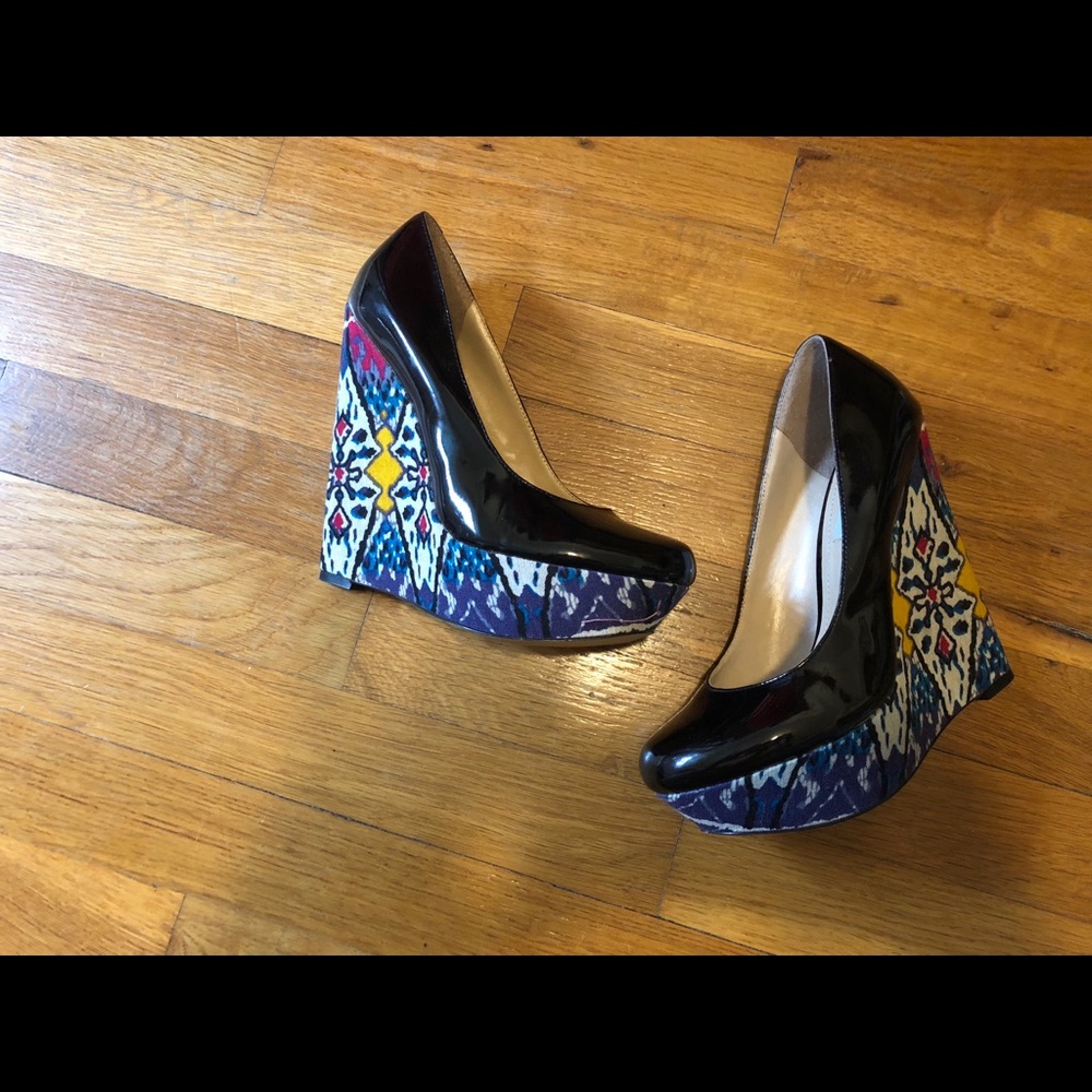 Steven Madden wedge heels.
